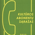 Kauno miesto ir rajono kultūros abonentų sąrašas, 2022
